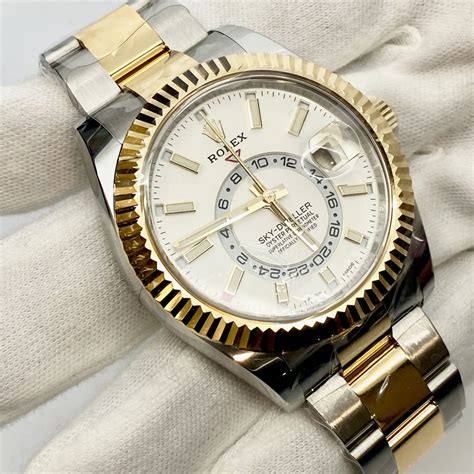 rolex skydweller 42mm mens wristwatch|Rolex Sky-Dweller watch.